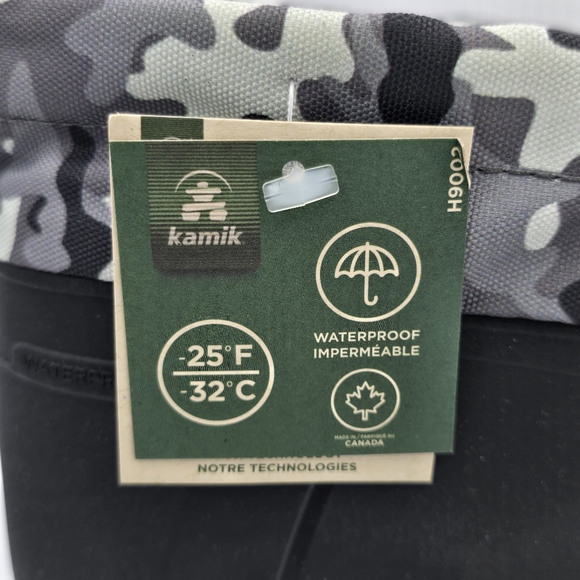 NWT Kamik Snowbuster 2 Kids Unisex Waterproof Snow Boots with removable Lining - Picture 14 of 16
